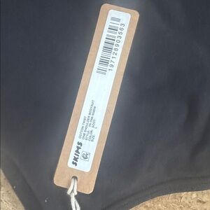 SKIMS One-Shoulder Black One Piece